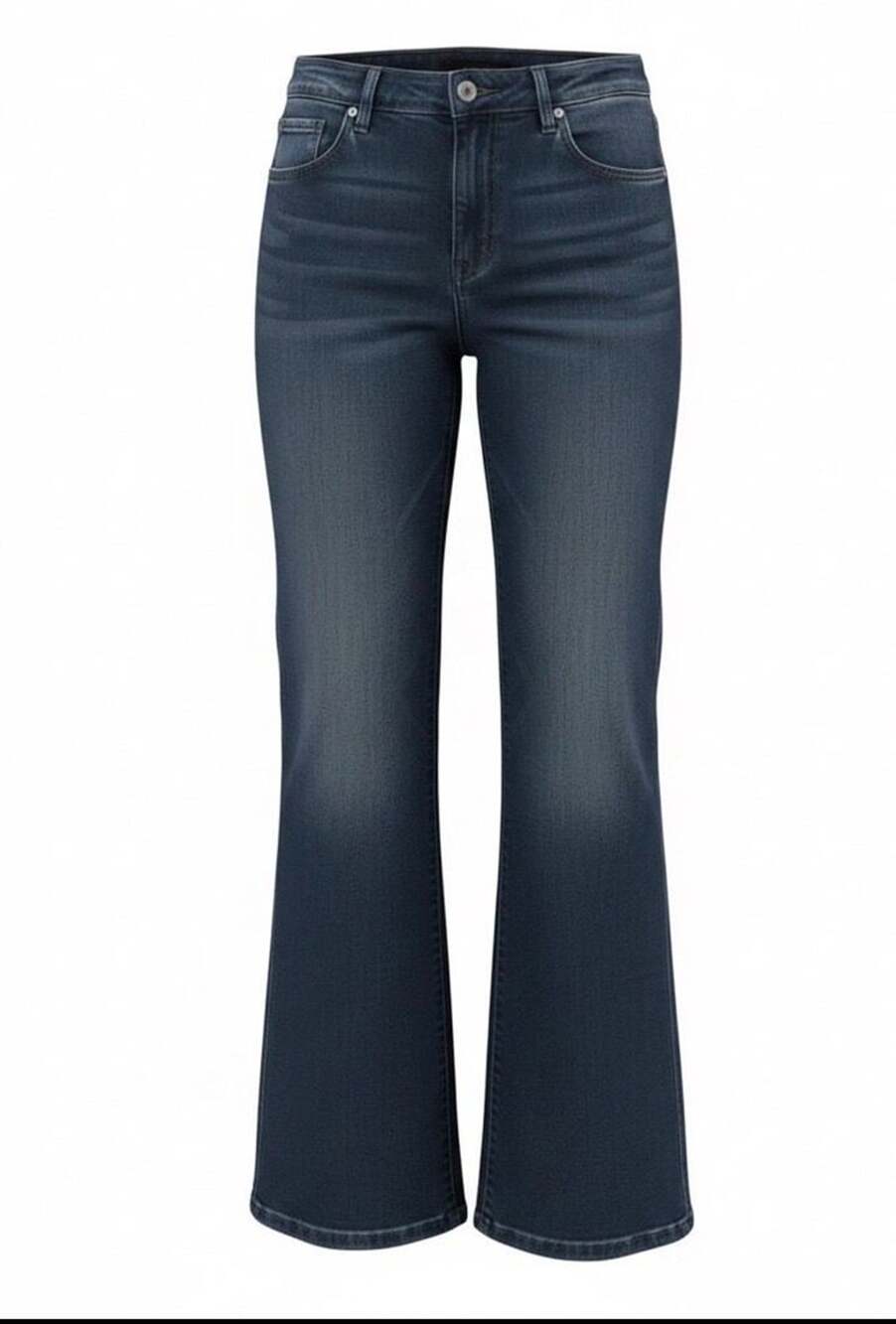 Judy Blue Women’s Jeans 16W Dark Wash Wide Leg Stretch Denim Plus Size JB82681